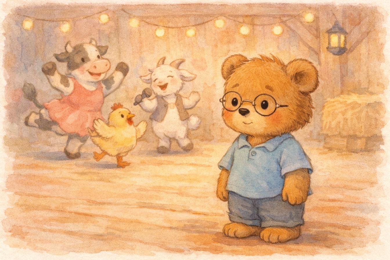 Jimmy Bear series hero illustration